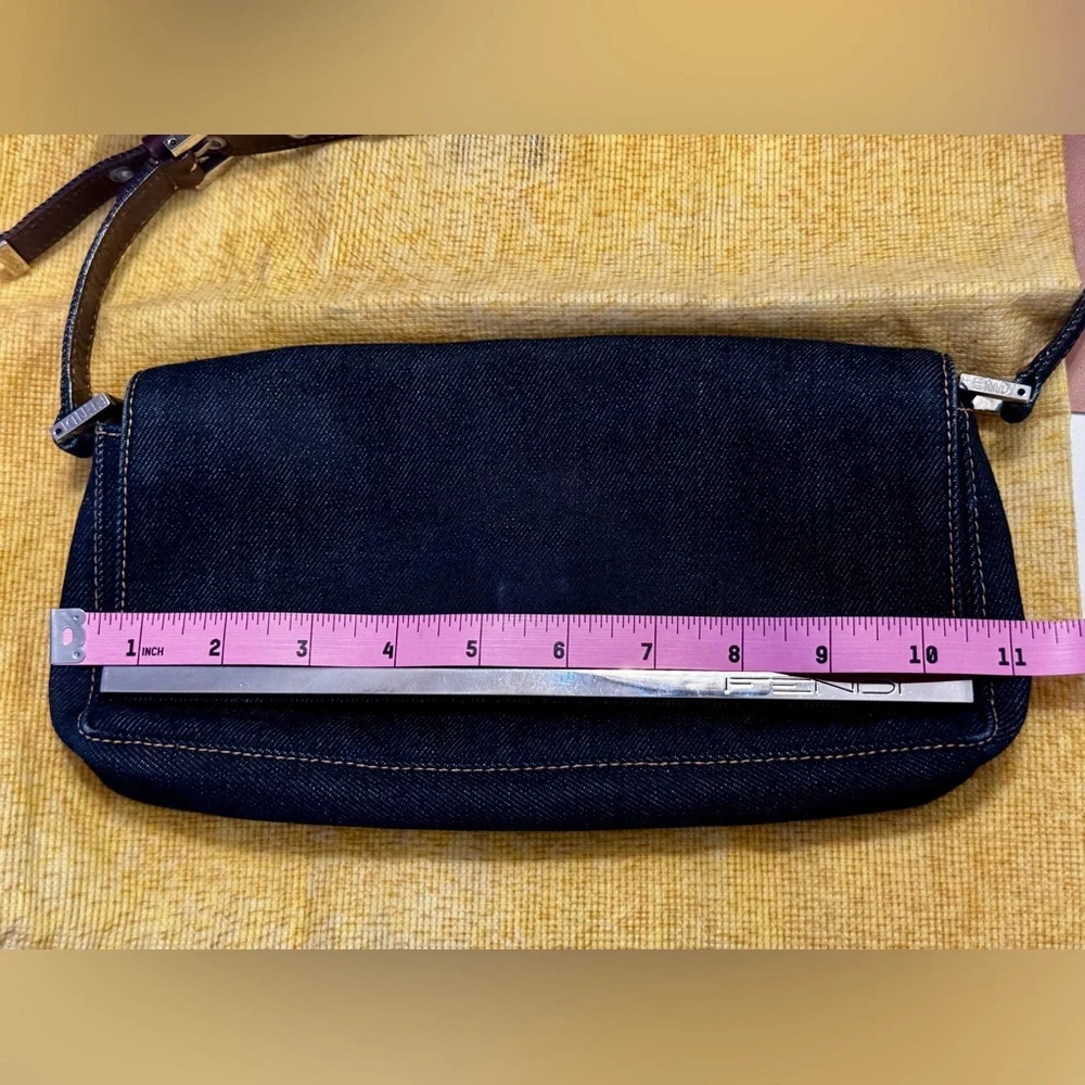 Fendi Denim Baguette - Picture 10 of 14